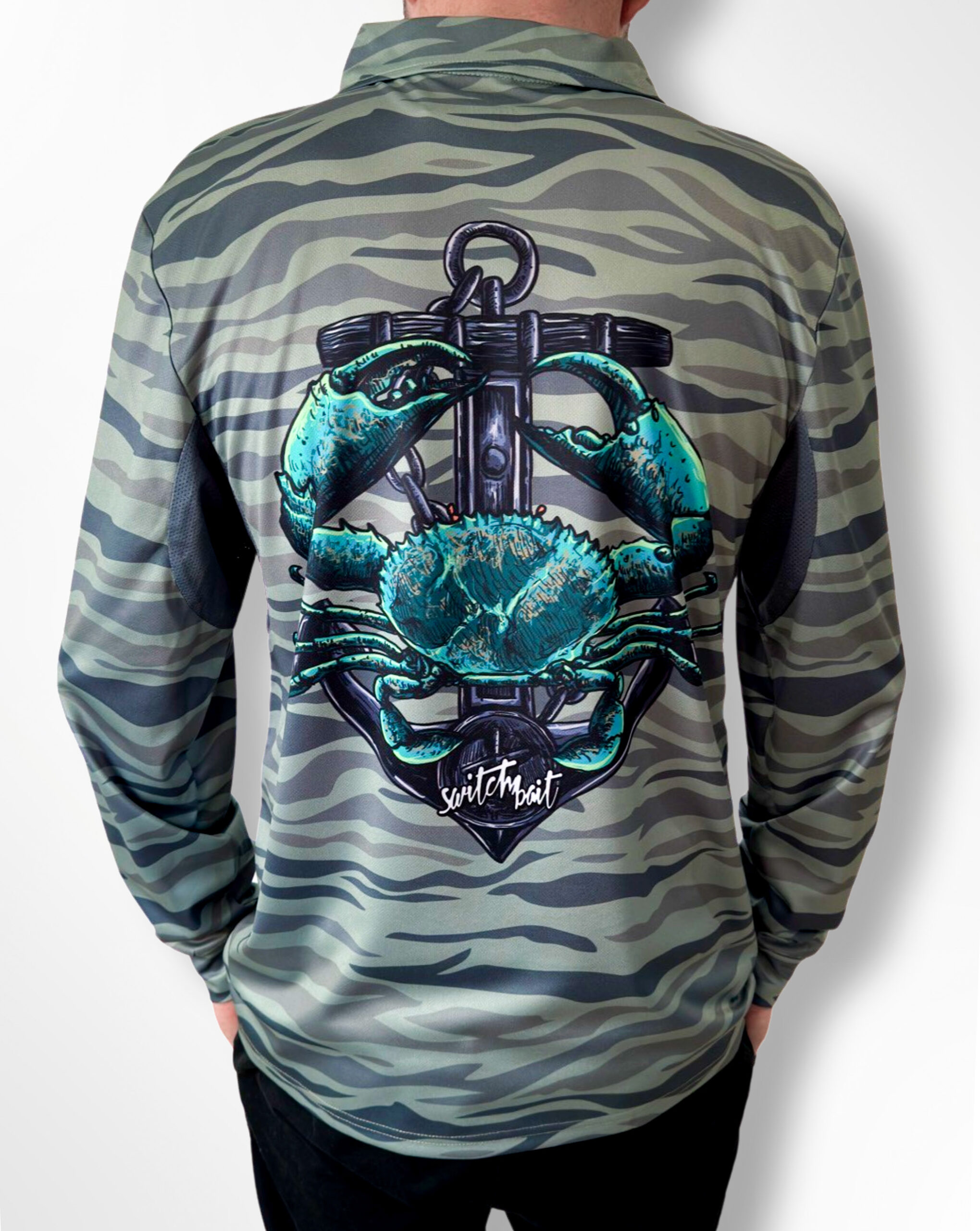 Chemise De Pêche Switchbait Gold Coast Sport Fishing Club 2017 – Homme XL, Bleue